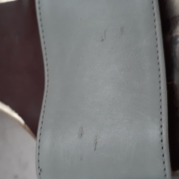 Michael Vivien Chaussures leather sandles 91/2 - Picture 7 of 9